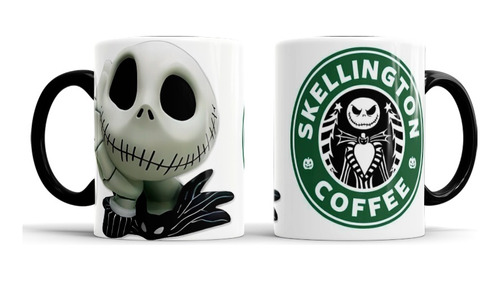 Taza Magica Jack Skellington 1pz Varios Diseños A Elegir 