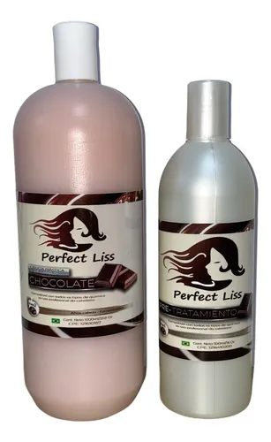 comprar Cirugía Capilar Perfect Liss Chocolate 1 Litro Y 500 Ml 