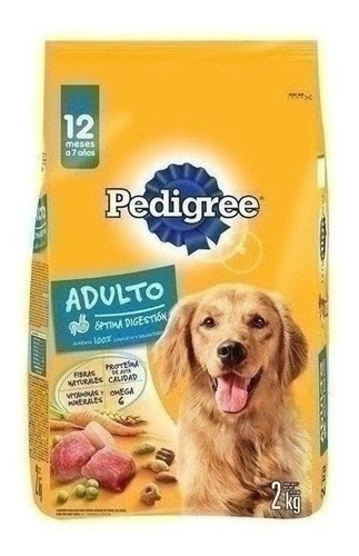 Pedigree Alimento Para Perro Adulto - 2 Kg