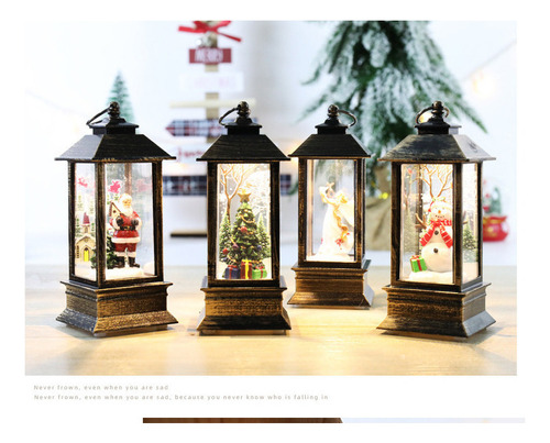 Cc Gsd Christmas Time Farol Navideño Con Forma De