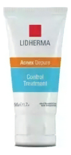Emulsión Control Treatment Lidherma Acnex Depure para piel grasa de 50mL