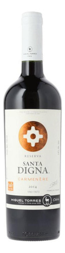 Pack De 2 Vino Tinto Santa Digna Carmenere Gran Rva. 750 Ml