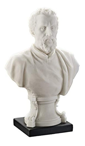 Diseño Toscano Renacimiento Italiano Maestro Busto Estatua D
