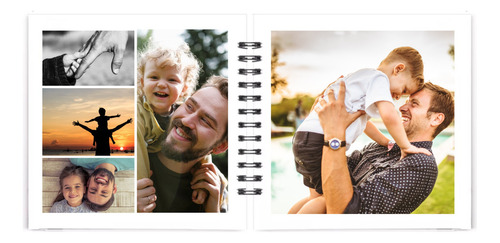 Fotolibro Día Del Padre 15x16cm - Focu - Lo Diseñás Online Feliz Día Papá