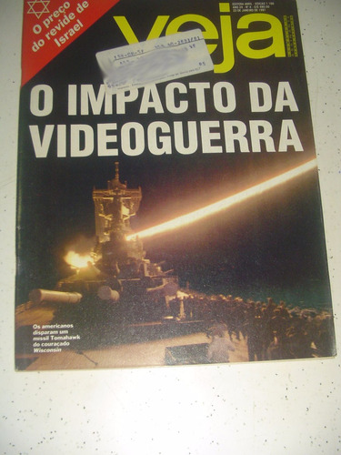 Revista Veja 1166 Iraque Rock In Rio 2 Cliff Casé Slash 1991