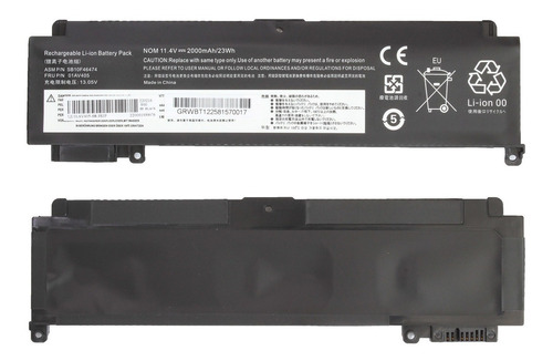 Bateria Compatible Con Lenovo 00hw022 Calidad A