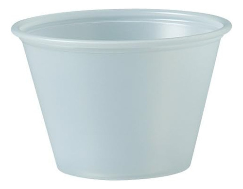 Solo Plastic Cups 2.5 Oz Clear Portion Container For Fo...