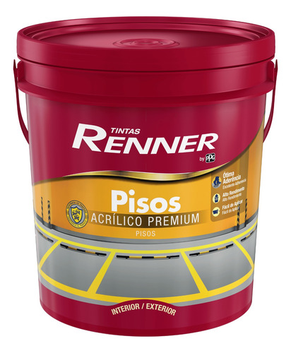 Pintura Para Pisos Transito Renner - Color Store Pinturas