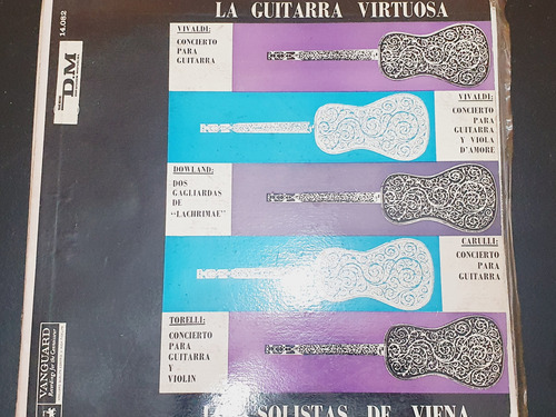 La Guitarra Virtuosa. Los Solistas De Viena.