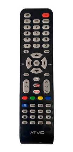 Control Remoto Smart Tv Atvio 43d1620 49d1620 55d1620 Nuevo