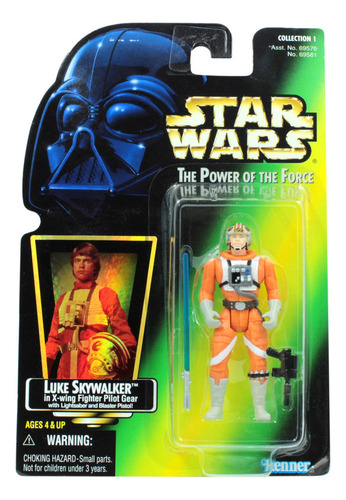 Star Wars Power Of The Force Gold Luke Skywalker Pilot