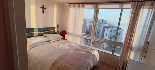 Excelente Departamento Remodelado Con Amplia Vista Al Mar