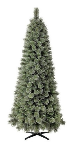 Árbol De Navidad Verde Tipo Lapiz 2.13 Mts T-24