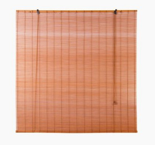 Persiana Enrollable 140x165 Cm Bambú Cedro