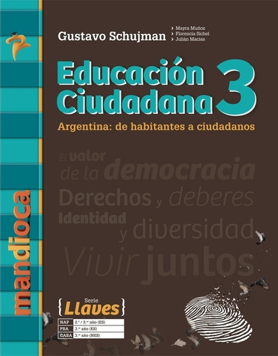 Educación Ciudadana 3 - Serie Llaves - Mandioca