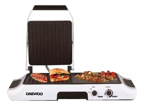 Grill Electrico Daewoo Dtg763 Parrilla Plancha Sin Humo