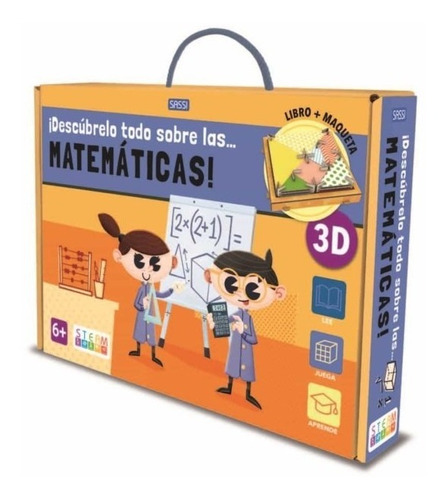 Descubrelo Todo Sobre Matematicas - Manolito Libro + Maqueta