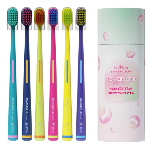 Escova Dental Toyadent Ty512 Cs 4500 Cerdas Cores Variadas Kit - foto 1