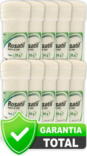 Óxido De Zinc Aclara Axilas Elimina Rozadura Set 10 Piezas