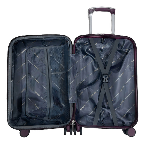 Conjunto Mala 23kg + Mala 10kg Expansível Vinho Style