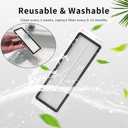Filtro Lavable Rrochio Compatible Con Roborock S5, S5 Max, ×