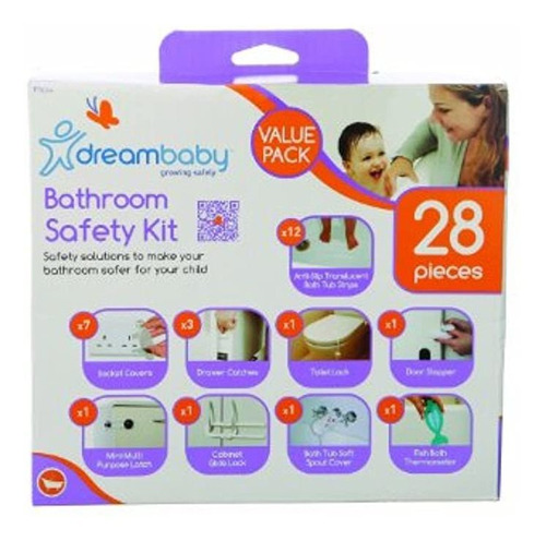 Dreambaby - Kit De Seguridad Para Baño (28 Piezas)