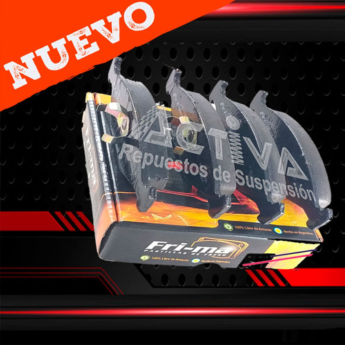 Imagen 2 de 4 de Discos Y Pastillas (kit) De Freno Fiat Duna Uno Scr Mpi