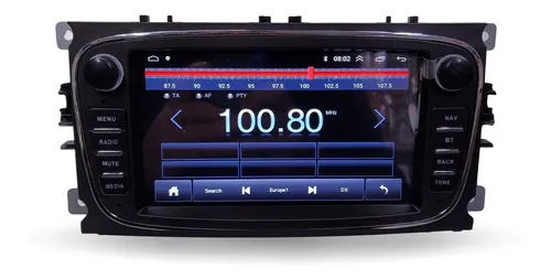 Stereo Pantalla 7 PuLG Android Para Linea Ford Gps Bt Usb