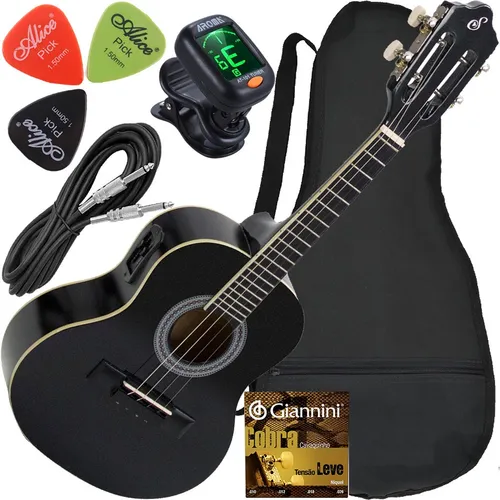 Kit Cavaco Giannini Elétrico Cs14 Ep C/ Capa Cabo Afinador
