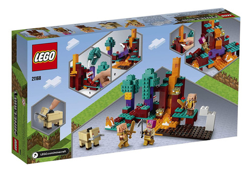 Lego Minecraft The Warped Forest 21168 - Juego Creativo De M