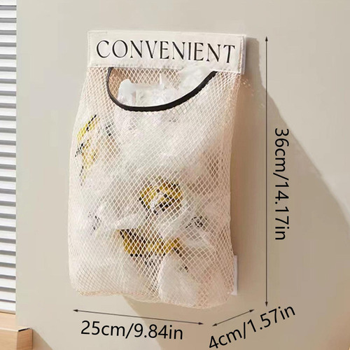 . Colgar Bolsas De Cebolla De Malla Bolsas De Malla
