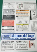 Comprar Kits De Calcomanías Precaución\u002Fservicio Ford Bronco