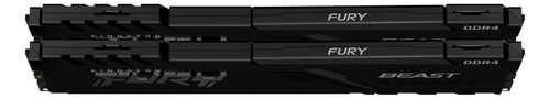 Memoria Ram Ddr4 16gb(2x8)-3200mhz Furybeast Negro
