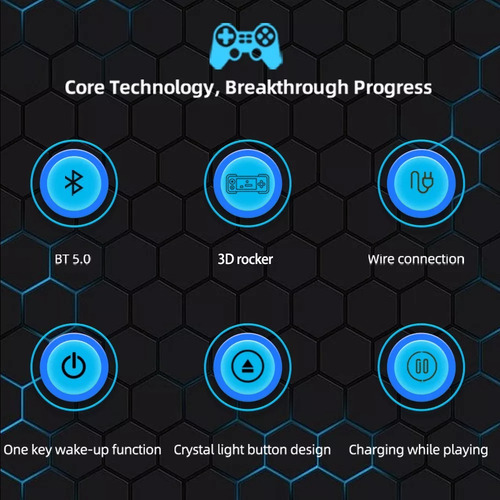 Gamepad Mobile Inalámbrica De Mando Juego Bluetooth