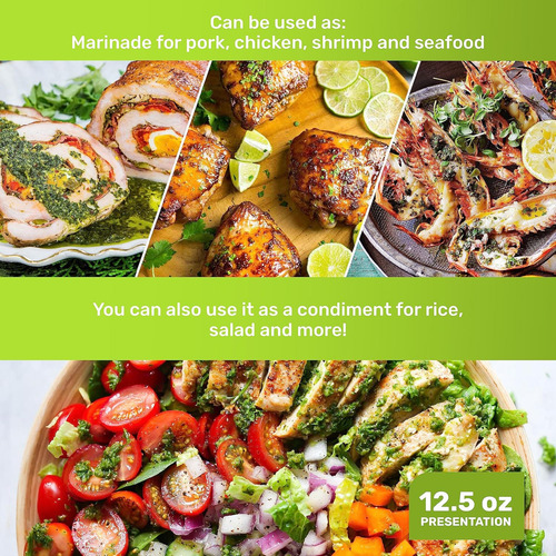 Salsa Chimichurri Gaucho Ranch Caribeña | Mezcla De Condimen