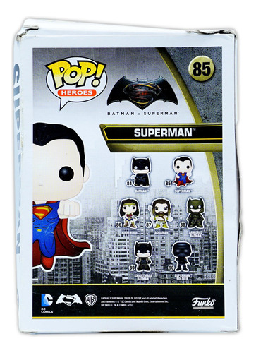 Funko Pop Heroes Dc Batman Vs Superman #85
