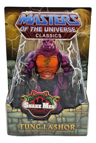 ### Mattel Motuc Tung Lashor Masters Classics He-man ###