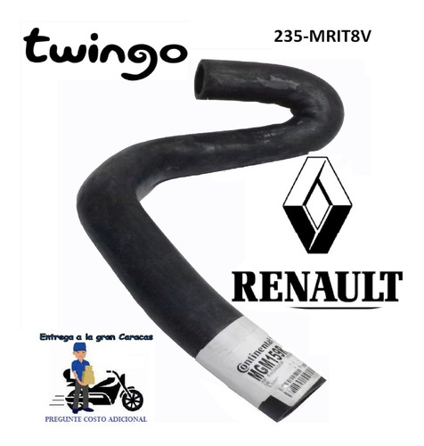 Manguera Radiador  Inferior Renault Twingo 1.3 Lt 8v