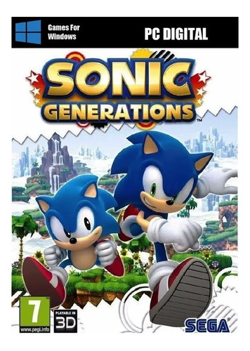 Sonic Generations  Standard Edition SEGA PC Digital