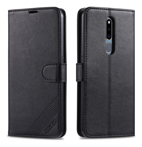 Funda De Piel Con Textura De Piel De Cordero Para Oppo F11 P