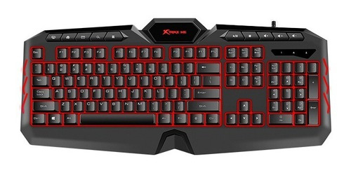 Teclado Gaming Xtrike Me Kb-509,retroiluminado, Colores