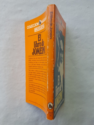 El Libro De Ayatollah Jomeini Bruguera Las Citas Filosoficas (Usado)