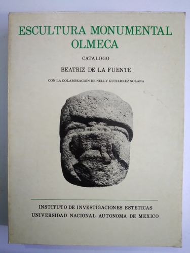 Escultura Monumental Olmeca 1973 Arquitectura México Firmado