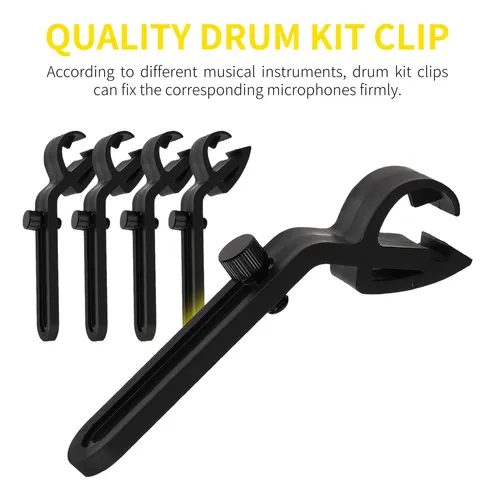 Xtuga Di7 Kit 7 Micrófonos Dinámicos Para Batería Y Voces