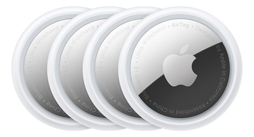 Apple Airtag (4 Pack) Silver Original Localizador Rastreador