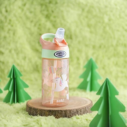 Zak Designs Riverside - Botella De Agua Para Niños