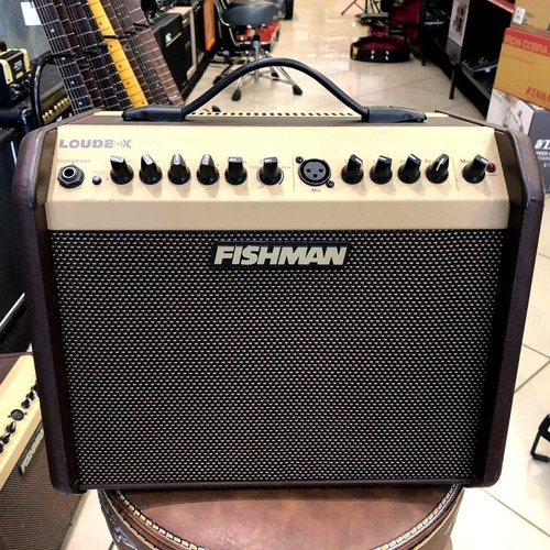 Amplificador De Violao Fishman Loudbox Mini 60w + Nf