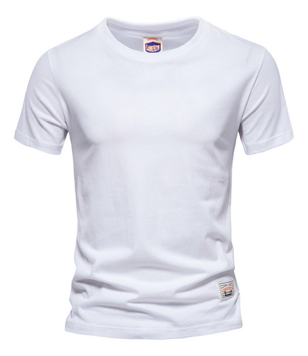 Playera Hombre Polo Manga Corta Cuello Redondo