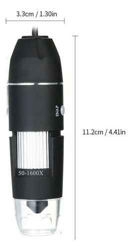 Kkmoon 1600x - Microscopio Digital Usb