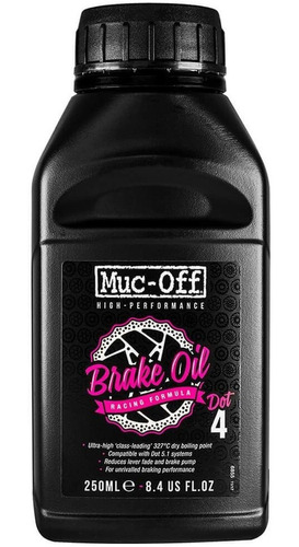 Aceite De Frenos Muc-off Dot 250ml Liquido Bicicletas Mtb